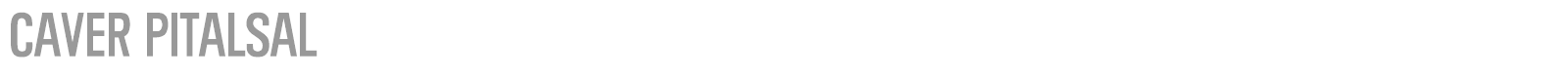 Caver Pitalsal font preview